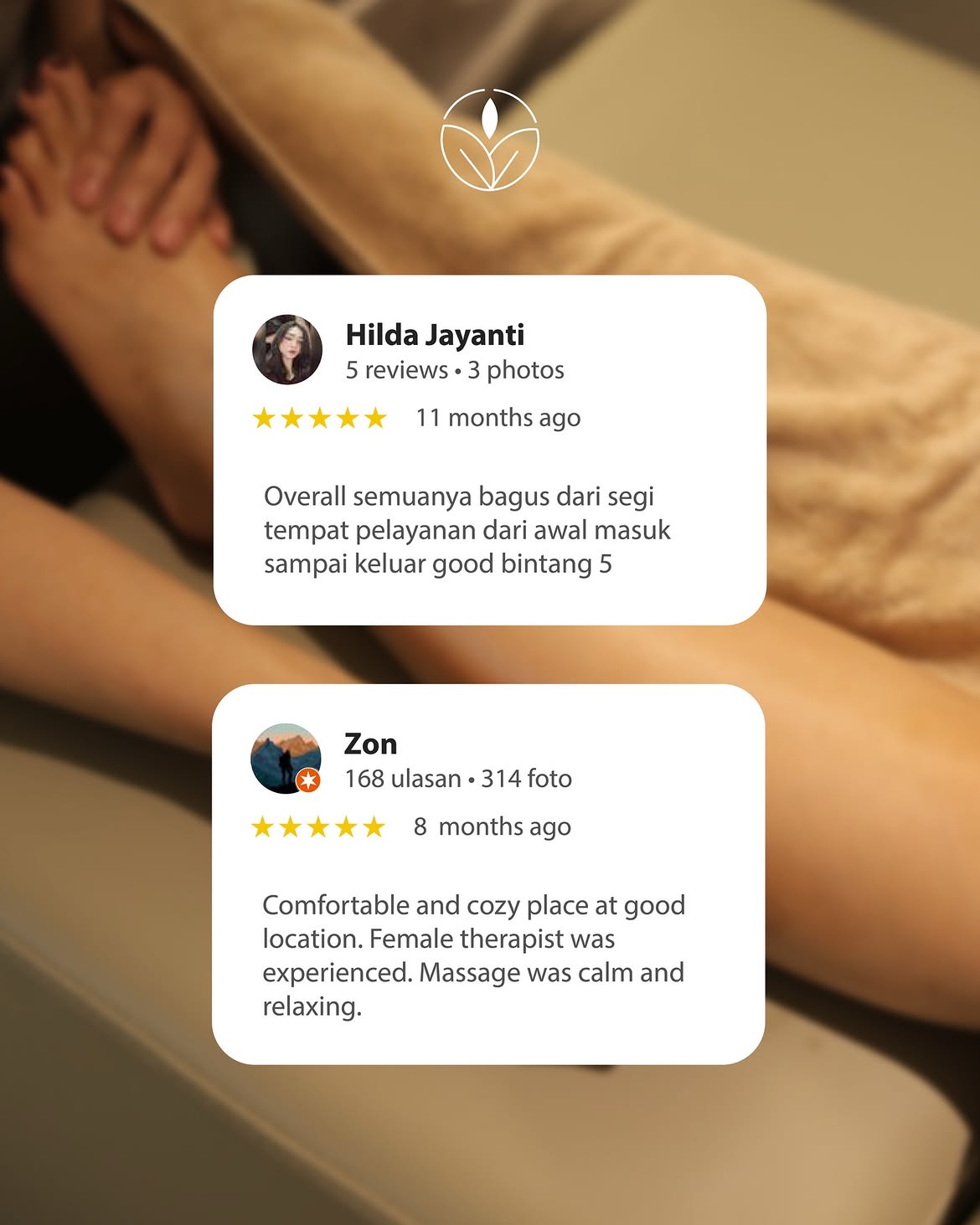 Google Review - Hilda Jayanti & Zon