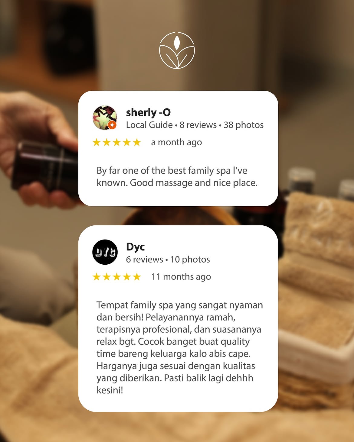 Google Review - sherly & Dyc
